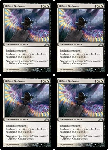 MTG - 4x GIFT OF ORZHOVA - Gatecrash (U) - Image 1 of 1