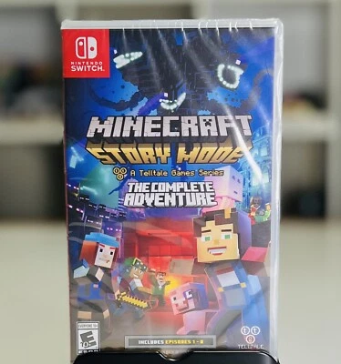 Minecraft: Story Mode - The Complete Adventure (Nintendo Switch NEW. US Version. - Image 1 of 4