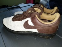 Nike AF1 Air Force 1 Black, Orange, And 