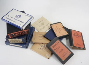LOTE DE CAJAS VACÍAS GRAFLEX, PRINCIPALMENTE PARA DIFERENTES SOPORTES DE PELÍCULA/221021 - Imagen 1 de 1