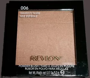 REVLON Powder Blush Naughty Nude 006 NEW - Picture 1 of 2