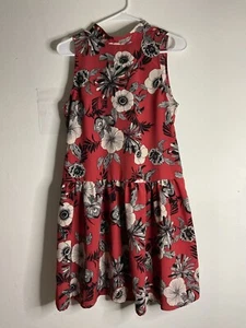 Paris Sunday Women's Sleeveless Floral Fit and Flare Knee Length Dress Size M - Picture 1 of 14
