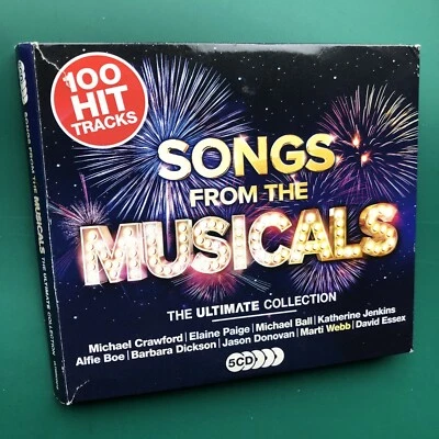 SONGS FROM THE MUSICALS Ultimate Collection Soundtracks 5x CD Judi Dench Boyzone - Image 1 of 4