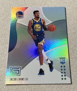 2018-19 Panini Status RC #121 Jacob Evans III Warriors