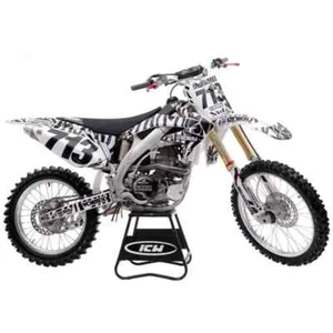 Kit de gráficos Enjoy Manufacturing Honda CRF 450 R 2005-2008, Safari/Zebra Pri - Imagen 1 de 2