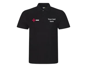 Polo elettricista NIC ricamata con logo e nome azienda - lavoro elettrico - Foto 1 di 12
