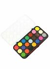 2 x 21 Water Colour Paint Palette & Brush Set Childrens Drawing Painting