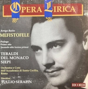 BOITO - MEFISTOFELE PROLOGO + ATT0 1 E 2 (SCENA 1) - TEBALDI DEL MONACO SERAFIN - Picture 1 of 2