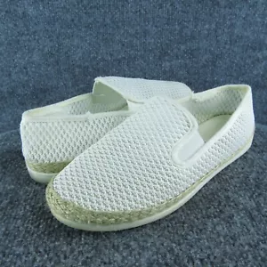 Scarpe espadrillas donna Easy Spirit taglia 7 media tessuto bianco slip on - Foto 1 di 9