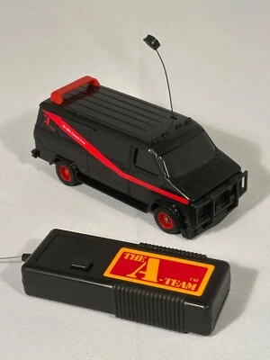 RARE Vintage REMOTE CONTROL A-Team GMC Van 6.5” Plastic 1983 Ertl Cannell - Image 1 of 4