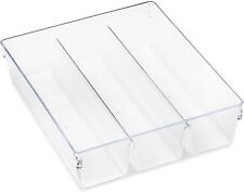 Whitmor 6789-7095 Clear 3-SECTION DRAWER ORGANIZER 