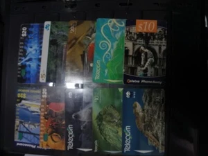 10 x Vintage Telecom & Telstra Phone card Phonecards RARE Lot 8 - Picture 1 of 2
