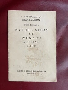 Folleto 1934 Imagen Historia de la vida sexual de una mujer Folleto - Imagen 1 de 4