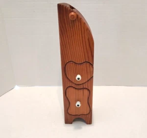 Handgefertigte Holz Schmuck Andenken Box mit Schubladen & verstecktem Fach - 13" - Bild 1 von 17