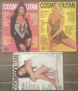 Cosmopolitan Magazine Aug. 95/ Feb. 94/ June 93~Turlington~ Evangelista~Seymour - Picture 1 of 8