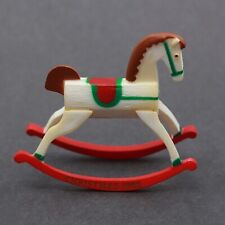 ROCKING HORSE - 1985 Hallmark Merry Miniatures Christmas Figure