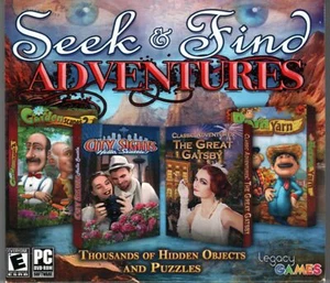 PACK DE 4 JUEGOS DE PC GARDENSCAPES 2 + HILO DE GRANERO + THE GREAT GATSBY + Bonus NUEVO - Imagen 1 de 12