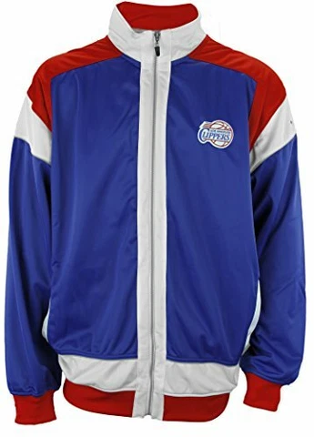 Zipway NBA Men's Big & Tall Los Angeles Clippers Walt Full Zip Jacket, Blue Cover