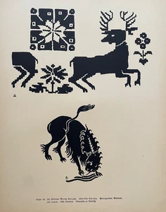 Antiker Druck Deutsch Lucca Tierkunst Hirsch Löwe Uralt Fabeltier Kunstwerk - Bild 1 von 4