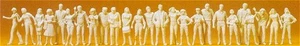 Preiser 72512 1/72 Unpainted People Standing & Walking (25) (Kit) - Picture 1 of 1