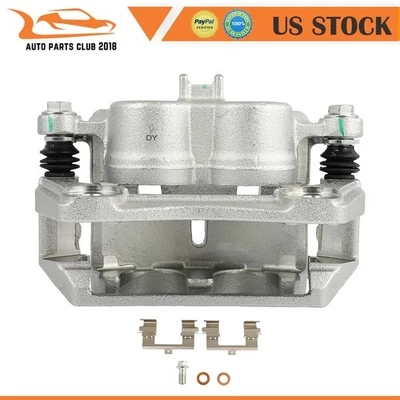 Single Front Left Brake Caliper w/Bracket For 2007-2013 ACURA MDX 2010-2013 ZDX - Image 1 of 4