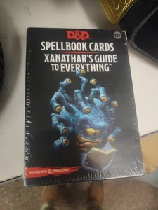 New Dungeons & Dragons - Spellbook Cards Xanathar's Guide To Everything - Picture 1 of 2