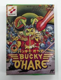 Famicom Software Model Number Bucky O Hare Konami FHo40