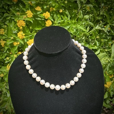 HSN Carol Brodie Rarities 18.5" Pearls Graduated 11.5-14.5mm, Knotted, Orig. Box - Image 1 of 4