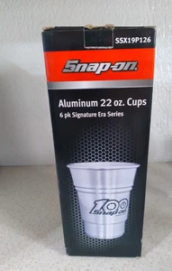 Snap On Tools 100. Jubiläum 6er-Pack Aluminium 22 Unzen Becher SSX19P126 (D52130166) - Bild 1 von 8