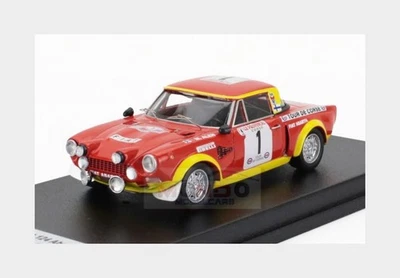 1:43 TROFEU Fiat 124 Abarth #1 Rally Tour De Corse 1974 Alen Kivimaki TRFDSN282 - Image 1 of 2