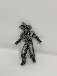 Dragonball Z Goku 5" Silver Metallic Action Figure Burger King Promo 2000 DBZ - Picture 1 of 15