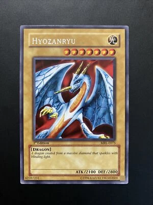 Yu Gi Oh Hyozanryu Mrl-e075 Rare Eng 1st near Mint - Image 1 of 2