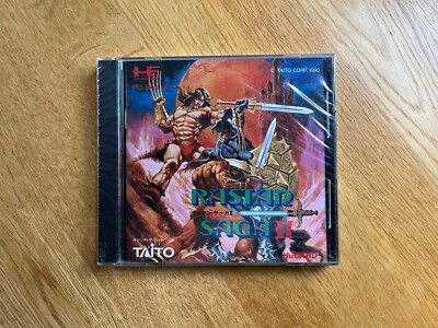 Brand New/Sealed Rastan Saga II 2 PC ENGINE TurboGrafx Turbo Duo Taito Arcade - Image 1 of 4
