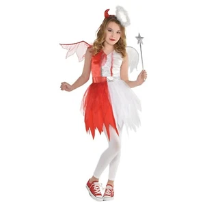Amscan Naughty & Nice Angel Devil Good Evil Children's Halloween Costume 840180X - Picture 1 of 3