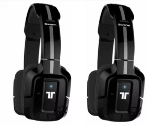 NOWY 2-Pk Tritton Bezprzewodowy zestaw słuchawkowy Swarm Słuchawki Bluetooth iPhone PC Gaming - Zdjęcie 1 z 5
