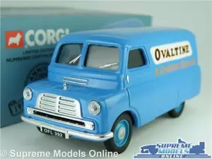 BEDFORD CA MODELO FURGONETA OVALTINA ESCALA 1:43 CORGI 05602 GOLDEN OLDIES AZUL K8 - Imagen 1 de 5