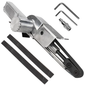 Air Belt Sander 20mm x 520mm Belts Sanding Buffing Pneumatic tools For Polishing - Picture 1 of 14