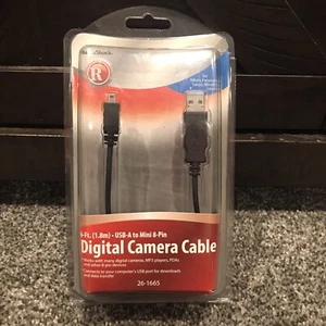 Radio Shack Mini 8 Pines Cable USB 1.1 6 Pies - Imagen 1 de 2
