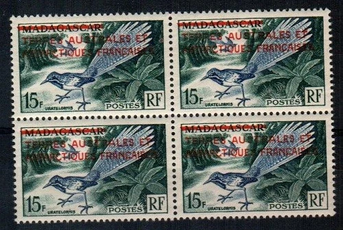 FSAT Scott 1 Mint NH block - Image 1 of 1