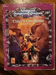 HHQ3 Thief's Challenge 9420 Advanced Dungeons & Dragons 2nd Edition AD&D 1993 - Imagen 1 de 6