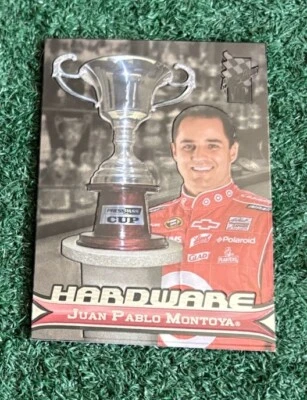 JUAN PABLO MONTOYA- 2009 PRESS PASS VIP - HARDWARE INSERT CARD # H9 - NASCAR - Image 1 of 3