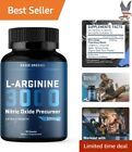 L Arginine 3500mg 90 Capsules Nitric Oxide Precursor | Workout | Made in USA