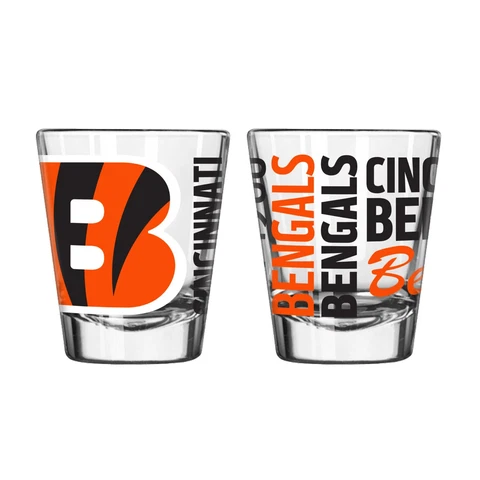 Cincinnati Bengals Boelter NFL Spirit 2oz Shot Glass(1) FREE SHIP!! Cover