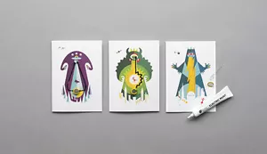 Bare Flashing Card Set - Conductive Encounters - Picture 1 of 4