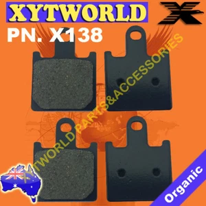 X138 Brake pads for KAWASAKI ZX6R Z 750 Z 1000 GTR 1400 ZZR 1400 - Picture 1 of 1