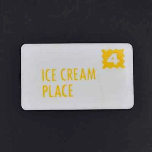 Vintage Fisher Price Little People 2500 Main Street Mail 4 - Ice Cream Place 324 - Picture 1 of 2