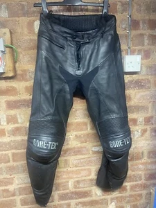 Arlen Ness Leather Goretex Motorbike Trousers Size S Small - Picture 1 of 9
