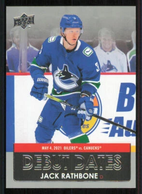 2021-22 Debut Dates #DD9 Jack Rathbone - Image 1 of 2