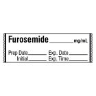 FUROSEMIDE__mg/mL Medication Label Tape 500 roll
