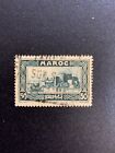 Morocco Stamp 1933 Used 50C Featuring Local Landscapes